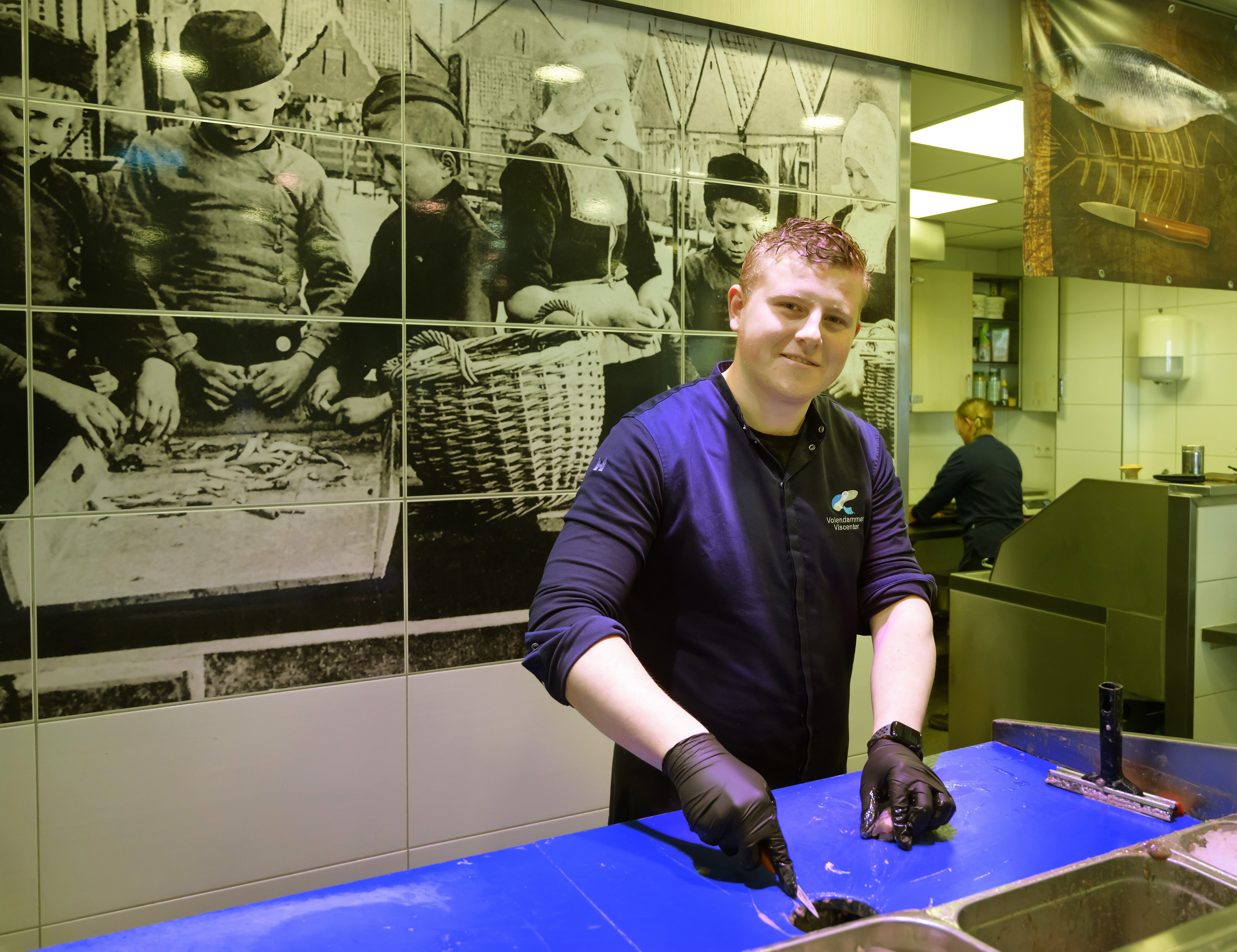 Volendams vakmanschap in Viscenter Velserbroek